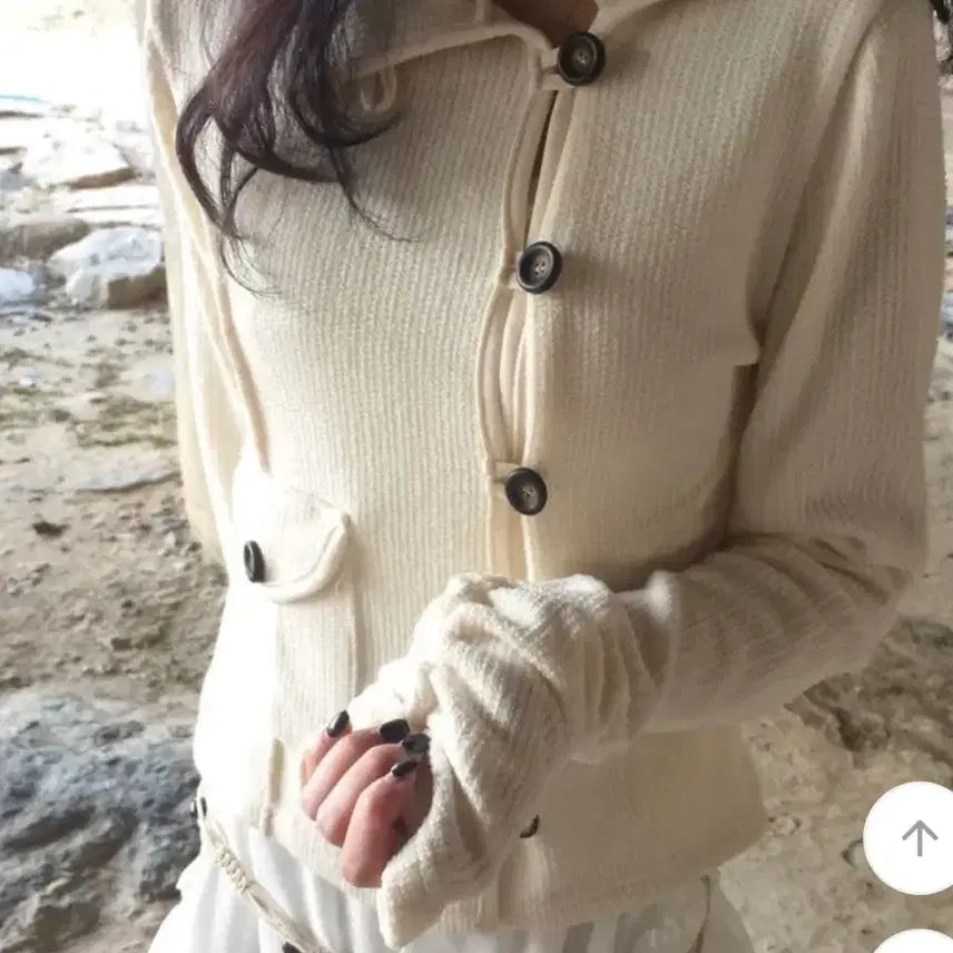 [BUNJANG] Moniz High Neck Button Knit Cardigan / 모니즈 하이넥 버튼 니트 가디건