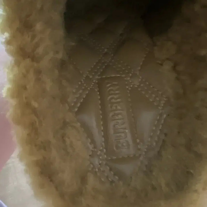 [BUNJANG] Burberry Suede Fur Heel Boots / 버버리 스웨이드 퍼 힐 부츠 37size