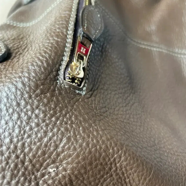 [BUNJANG] Hermes Bombay Togo Brown Leather Handbag / 에르 봄베이 토고 브라운
