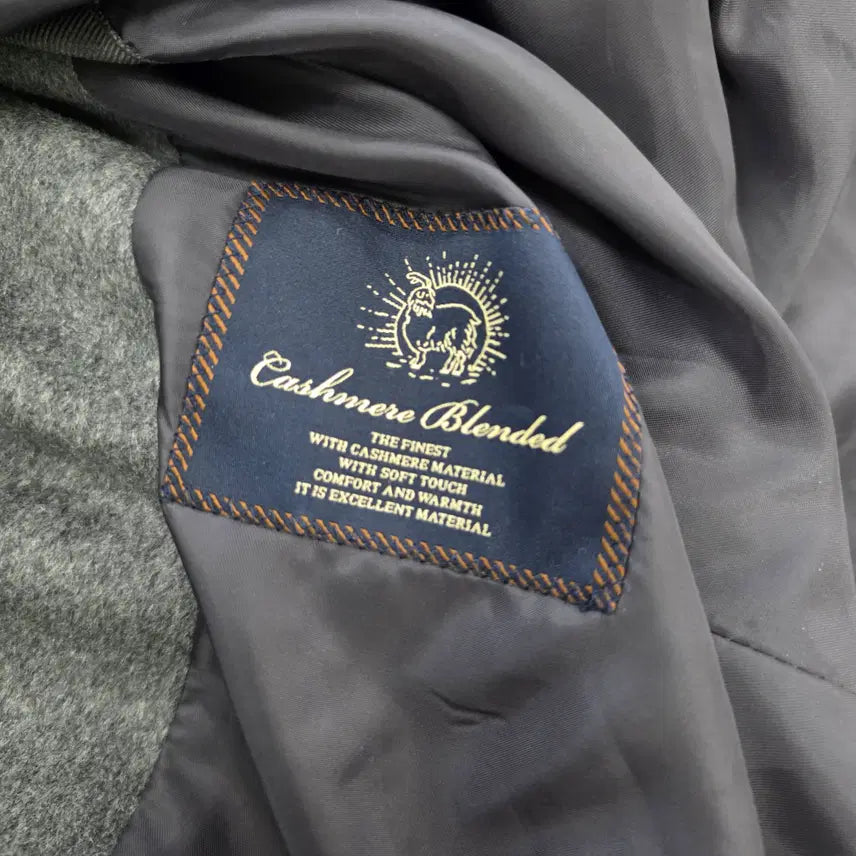 [BUNJANG] ANDZ Cashmere Single Coat / [100] 앤드지 캐시미어 싱글 코트 0203J
