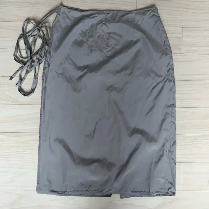 [BUNJANG] Carol Schope Slit Skirt - Gray / 캐롤쇼페 슬릿 스커트 그레이