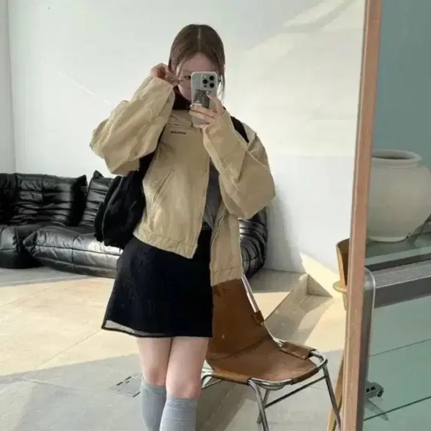 [BUNJANG] Carol Choppe Sheer Mini Skirt / 캐롤쇼페 시어 미니 스커트