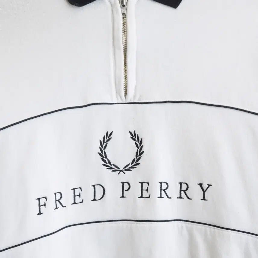 [BUNJANG] Fred Perry Zip-Up Sweatshirt / 프레드 페리 집업 스웻 셔츠 110 사이즈