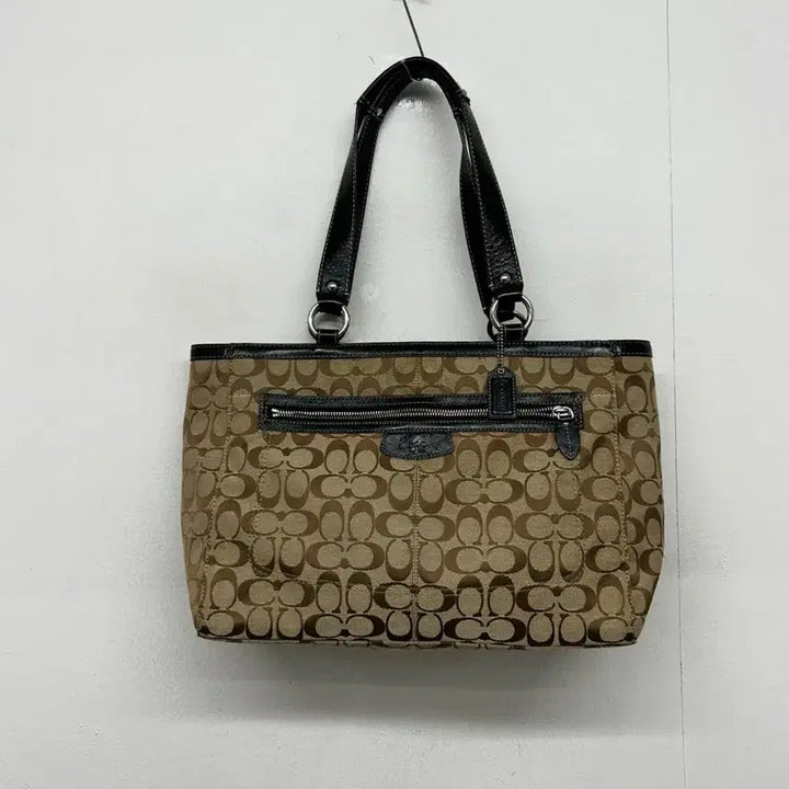 [BUNJANG] Coach Signature Shoulder Bag Brown / 코치 시그니처 숄더백 브라운