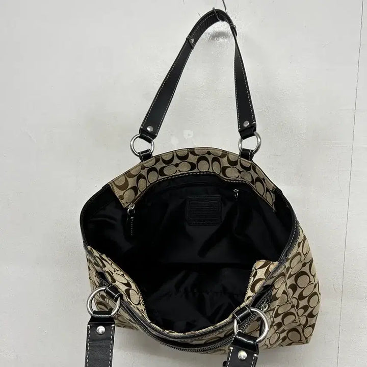 [BUNJANG] Coach Signature Shoulder Bag Brown / 코치 시그니처 숄더백 브라운