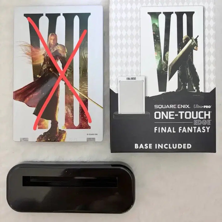 [BUNJANG] Final Fantasy Cloud Card Holder and Base Set / 파이널판타지 카드 홀더 + 베이스 세트/클라우드