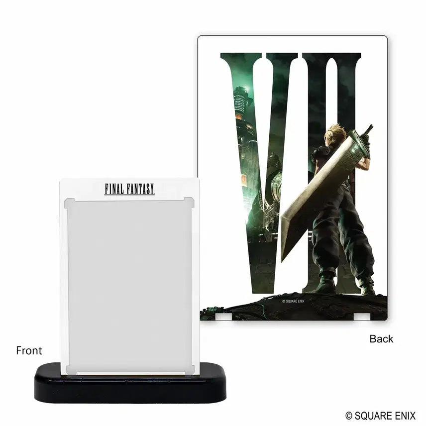 [BUNJANG] Final Fantasy Cloud Card Holder and Base Set / 파이널판타지 카드 홀더 + 베이스 세트/클라우드