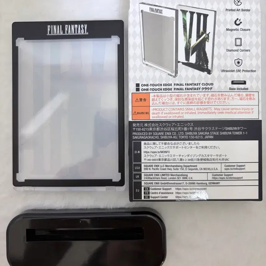 [BUNJANG] Final Fantasy Cloud Card Holder and Base Set / 파이널판타지 카드 홀더 + 베이스 세트/클라우드
