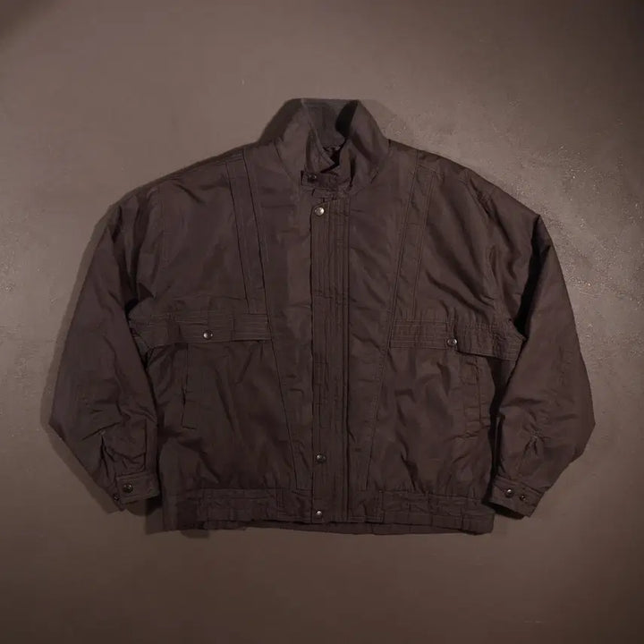 [BUNJANG] Vintage Nylon Bomber Jacket / 일본빈티지 나일론 블루종 봄버자켓 C380