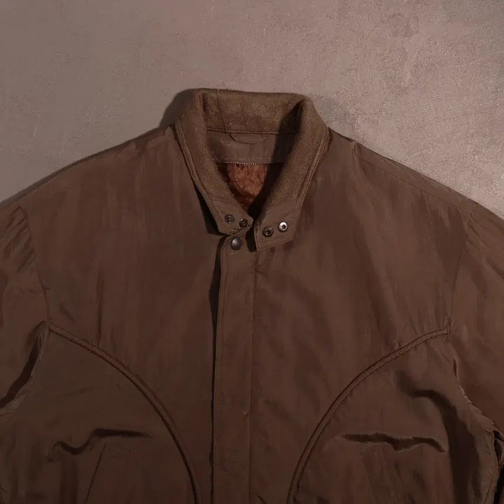 [BUNJANG] Vintage Nylon Bomber Jacket / 일본빈티지 나일론 블루종 봄버자켓 C381