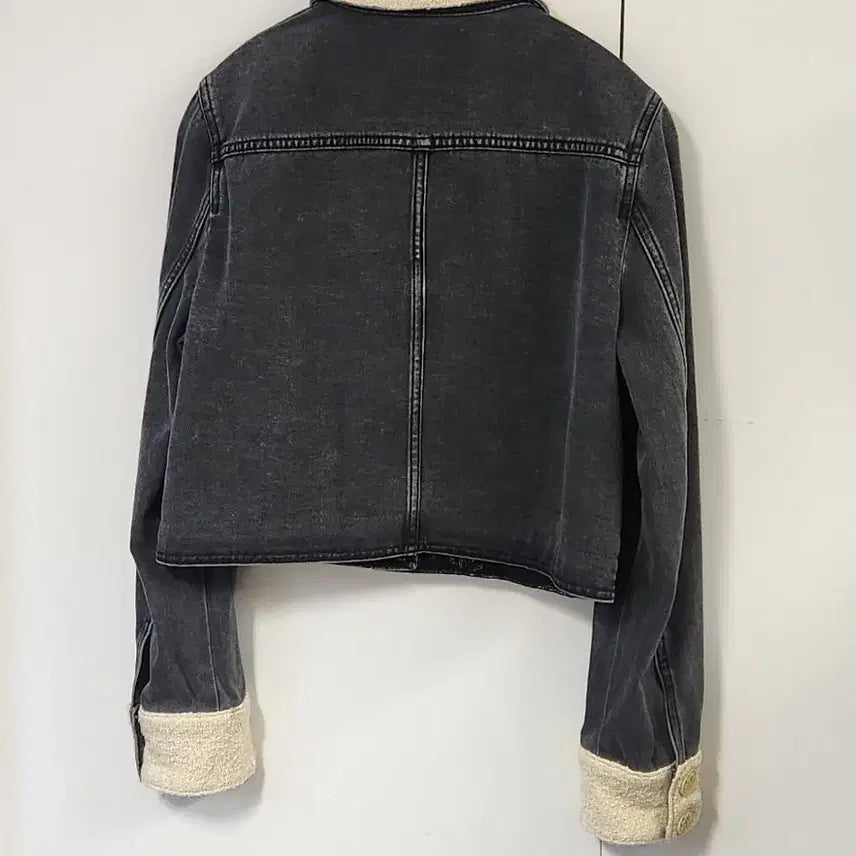 [BUNJANG] Time Tweed Block Denim Jacket / 타임 트위드 블록 데님 자켓  76