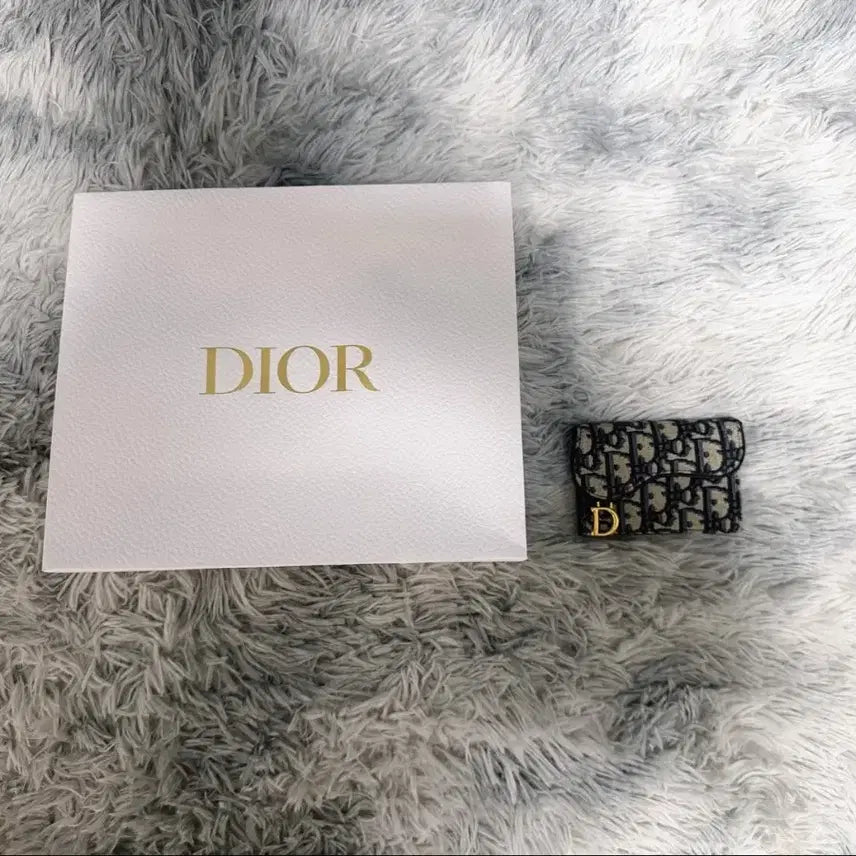[BUNJANG] Dior Oblique Saddle Card Wallet / 디올 오블리크 새들 카드 지갑 정품