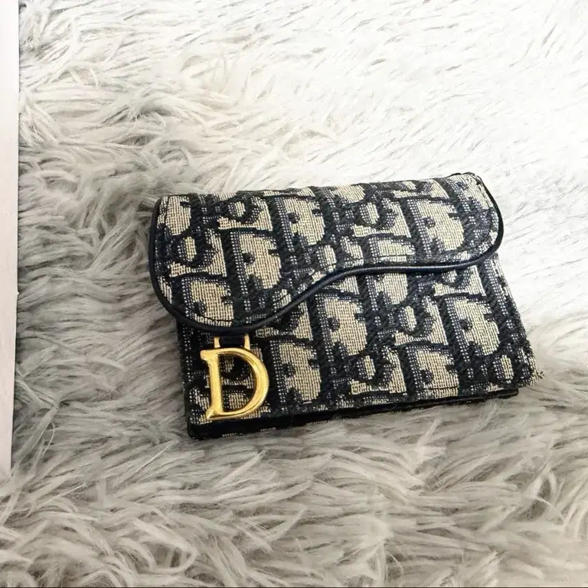 [BUNJANG] Dior Oblique Saddle Card Wallet / 디올 오블리크 새들 카드 지갑 정품