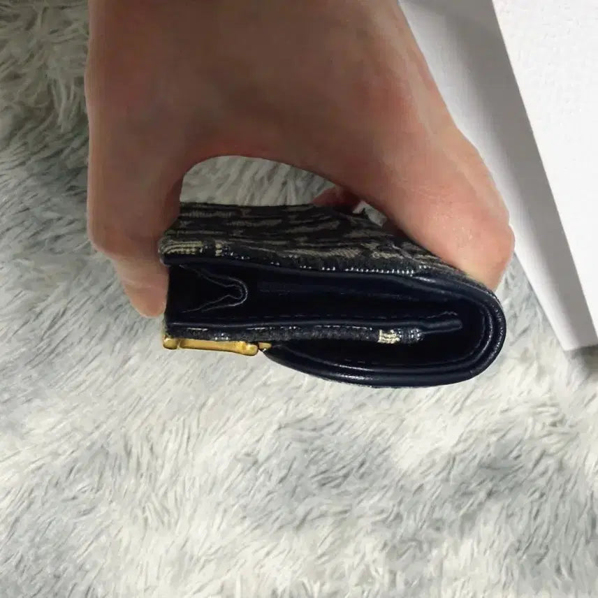 [BUNJANG] Dior Oblique Saddle Card Wallet / 디올 오블리크 새들 카드 지갑 정품