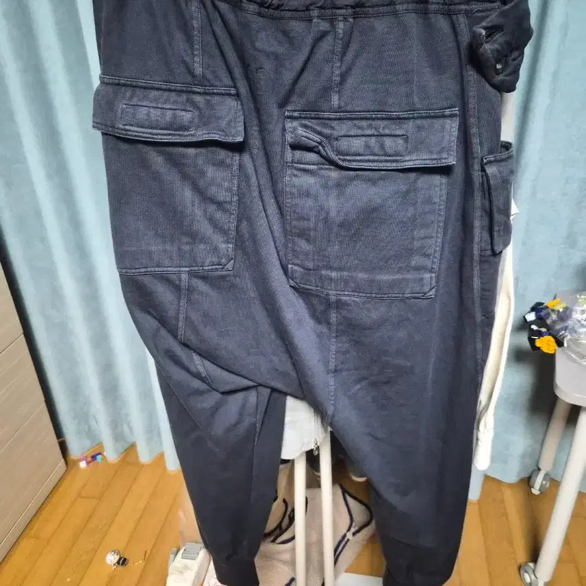 [BUNJANG] Rick Owens Baggy Training Cargo Jogger Pants / [m]릭오웬스 트레이닝 베기 카고조거팬츠