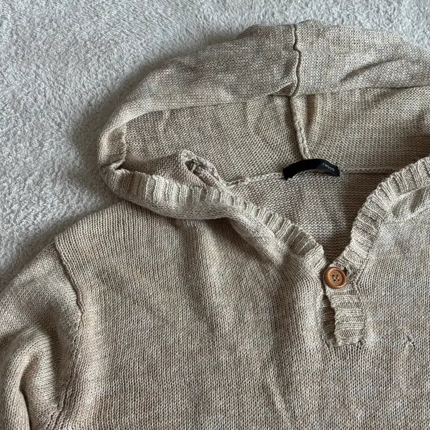 [BUNJANG] Repos Vintage Hoodie Knit / 일본빈티지 repos 후드 니트