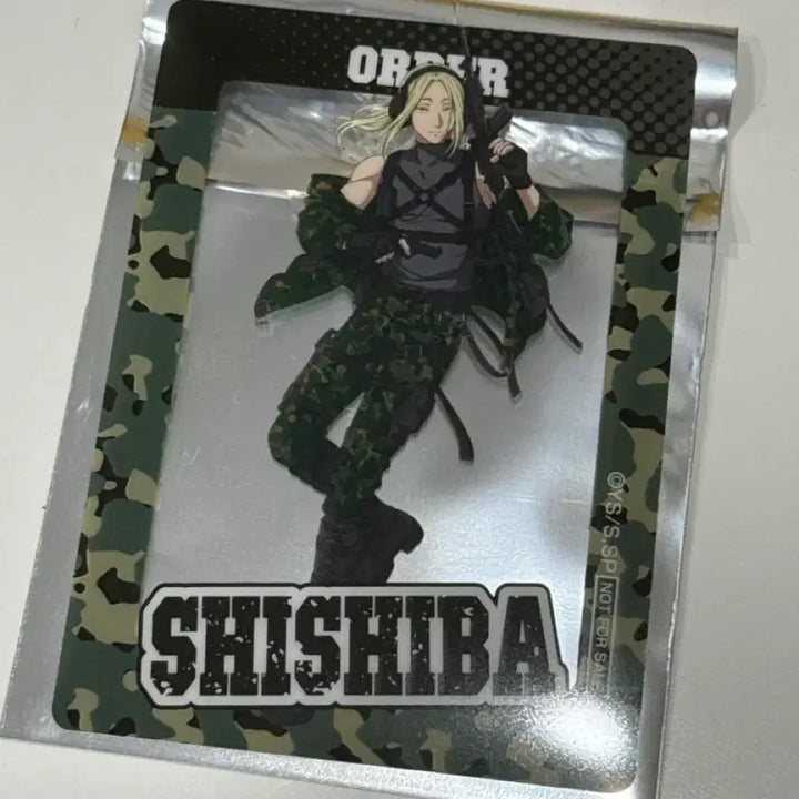 [BUNJANG] Sakamoto Days Shishiba POB Clear Card / 사카모토 데이즈 도쿄타워 팝업 특전 시시바