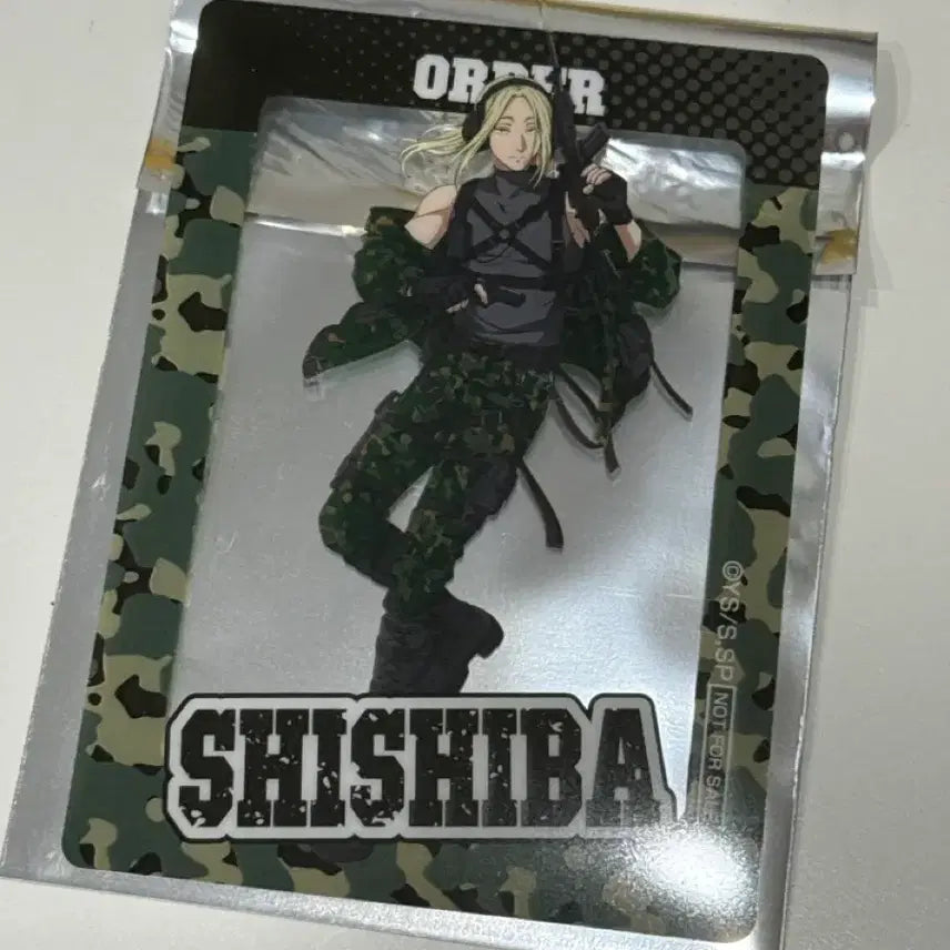 [BUNJANG] Sakamoto Days Shishiba POB Clear Card / 사카모토 데이즈 도쿄타워 팝업 특전 시시바