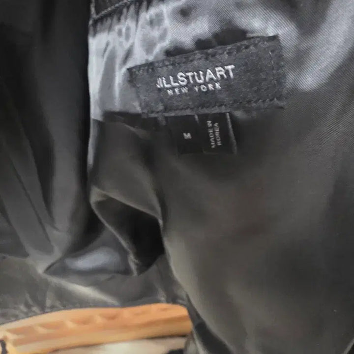 [BUNJANG] Jill Stuart New York Black Lambskin Leather Jacket / 질스튜어트 뉴욕 블랙 양가죽 라이더