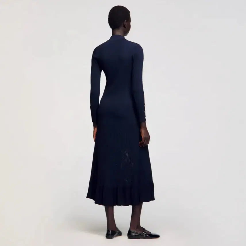 [BUNJANG] Sandro Knit Long Dress / 산드로 니트 롱 원피스[정품/36/새상품]