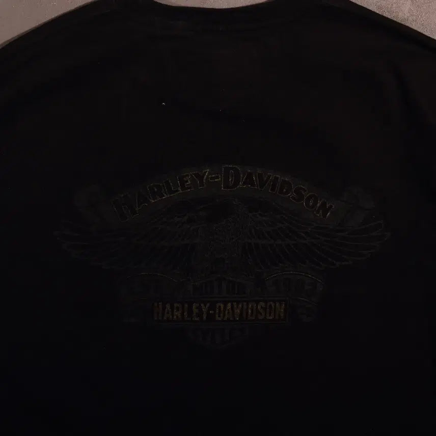 [BUNJANG] Harley Davidson Long Sleeve Shirt / 00s 할리데이비슨 롱슬리브 C385