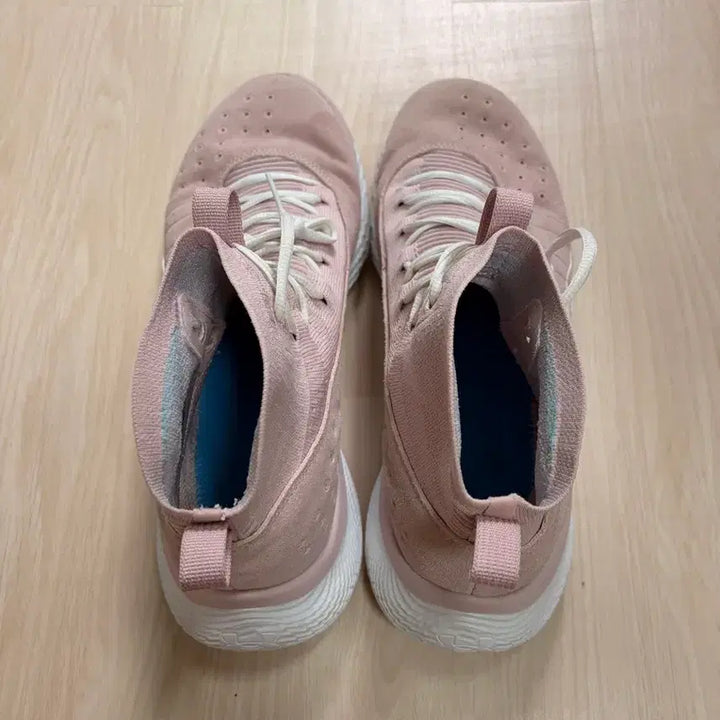 [BUNJANG] Under Armour Curry 4 Floatro Pink White Shoes / 언더아머 커리4 플로트로 핑크 화이트 (300)