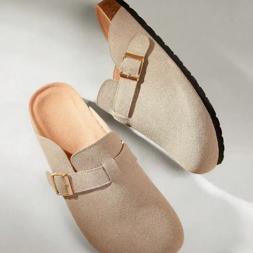 [BUNJANG] UGG Boston Style Suede Slippers / 새상품 UGG 보스턴 스타일 슬리퍼 235