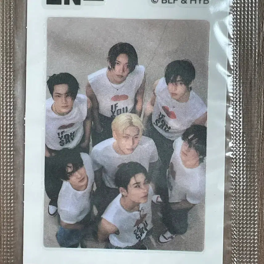 [BUNJANG] ENHYPEN Group Tteokbokki Sticker / 엔하이픈 단체 띠부씰