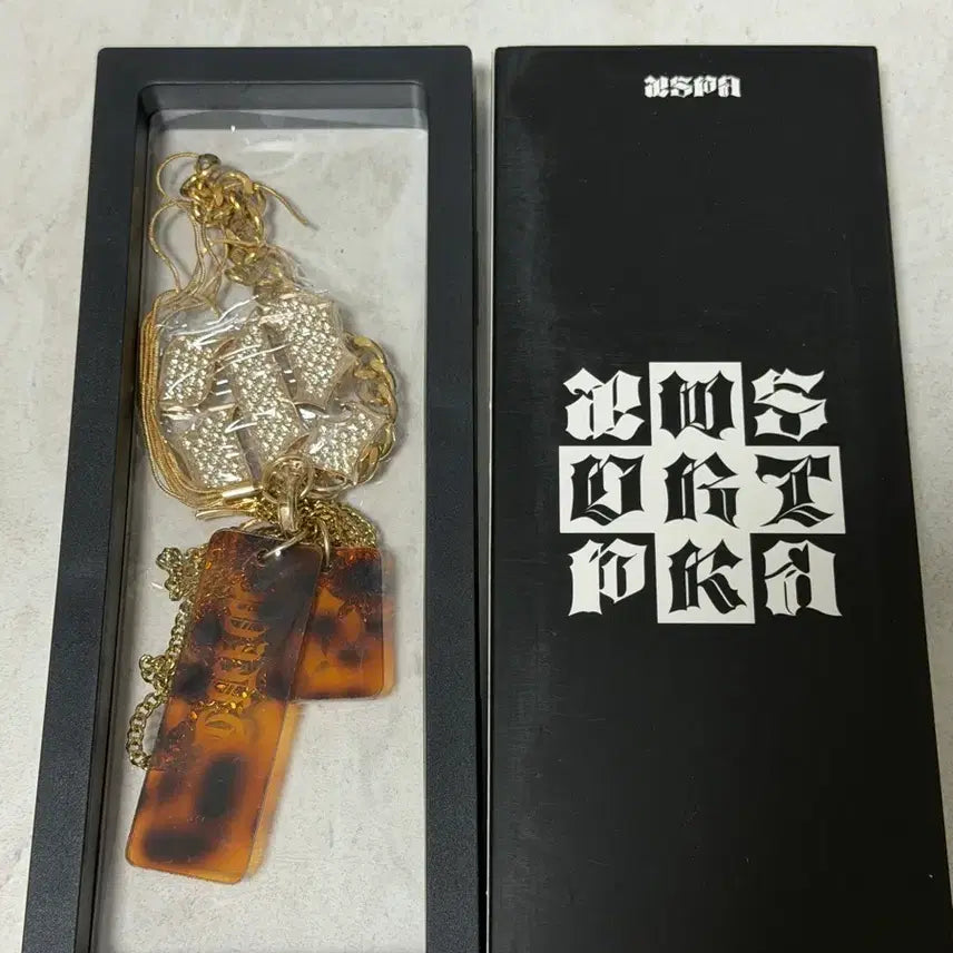 [BUNJANG] aespa Winter Dirty Work Necklace / 에스파 중국 smtown 더티워크 md 목걸이 양도 윈터 버전