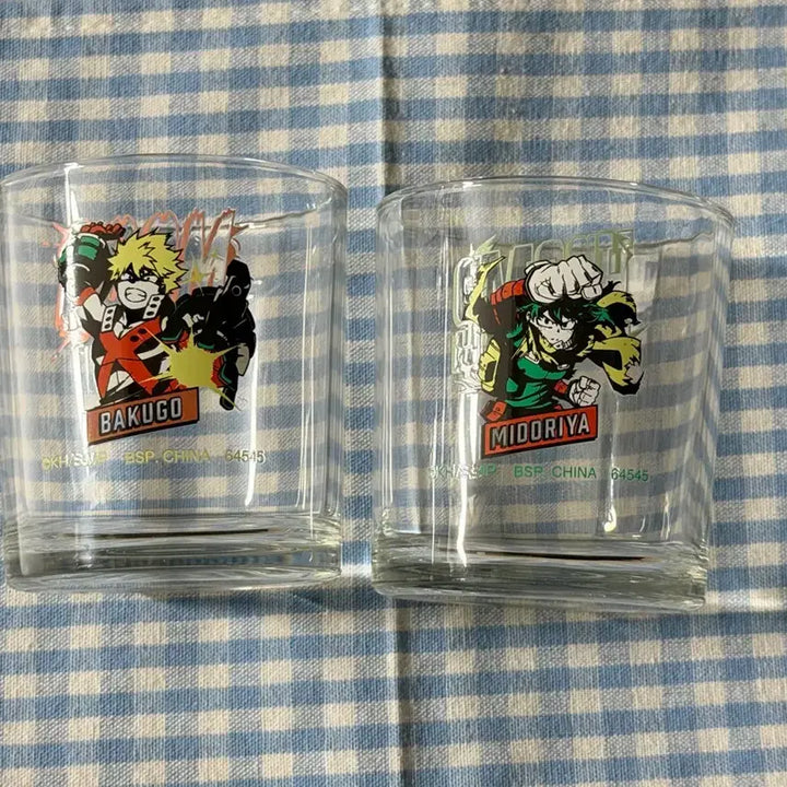 [SOLD OUT] (일괄) 나의히어로아카데미 나히아 유리컵 쿠지 제일복권 바쿠고 미도리야