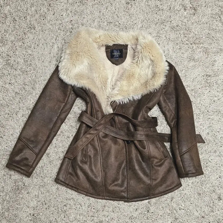 [BUNJANG] Rothschild Leather Mustang Jacket / Rothschild 가죽무스탕