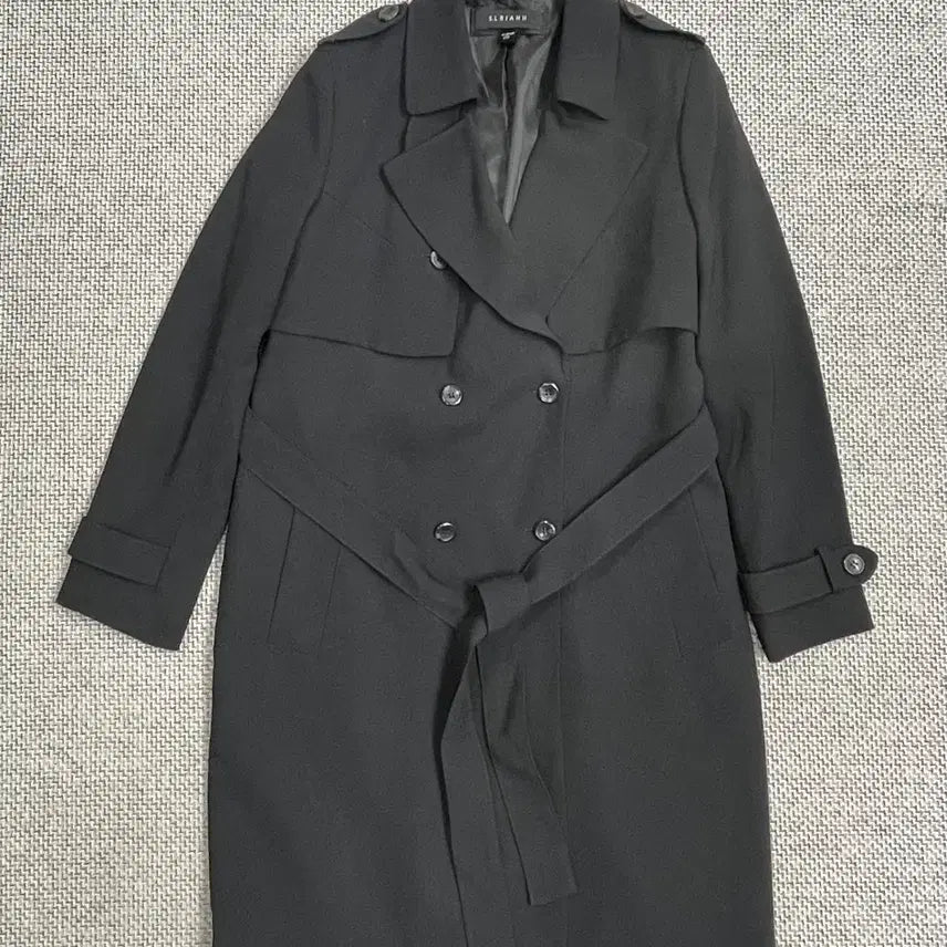 [BUNJANG] S.LRIAHH Trench Coat / S.LRIAHH 블랙 트렌치 코트