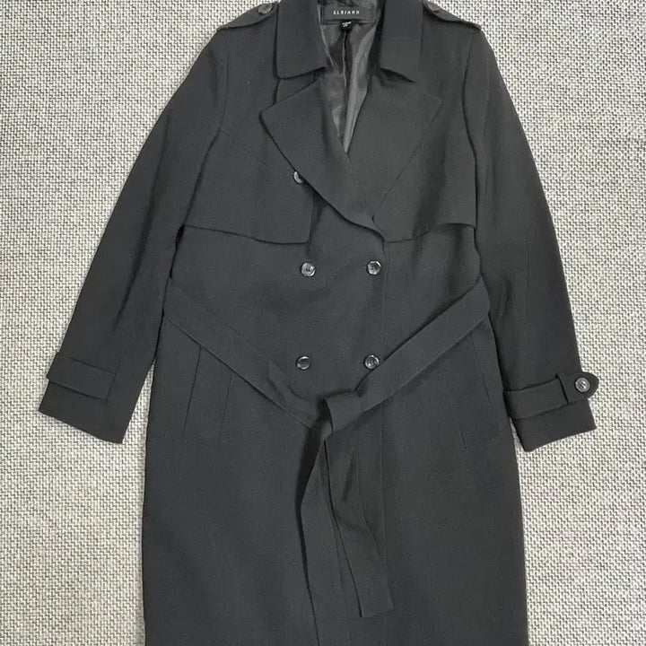 [BUNJANG] S.LRIAHH Trench Coat / S.LRIAHH 블랙 트렌치 코트