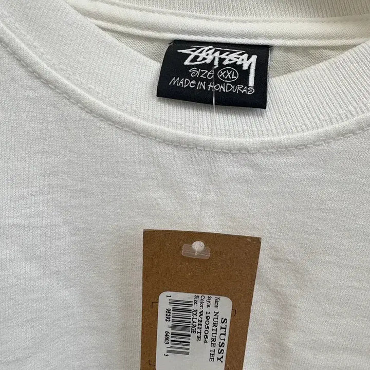 [BUNJANG] Stussy Nurture White T-Shirt / 스투시 널쳐 반팔 티셔츠 화이트
