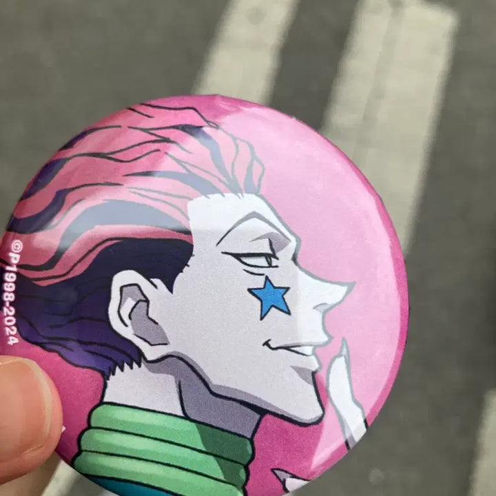 [BUNJANG] Hunter x Hunter Hisoka Can Badge / 헌터헌터 히소카 캔뱃지