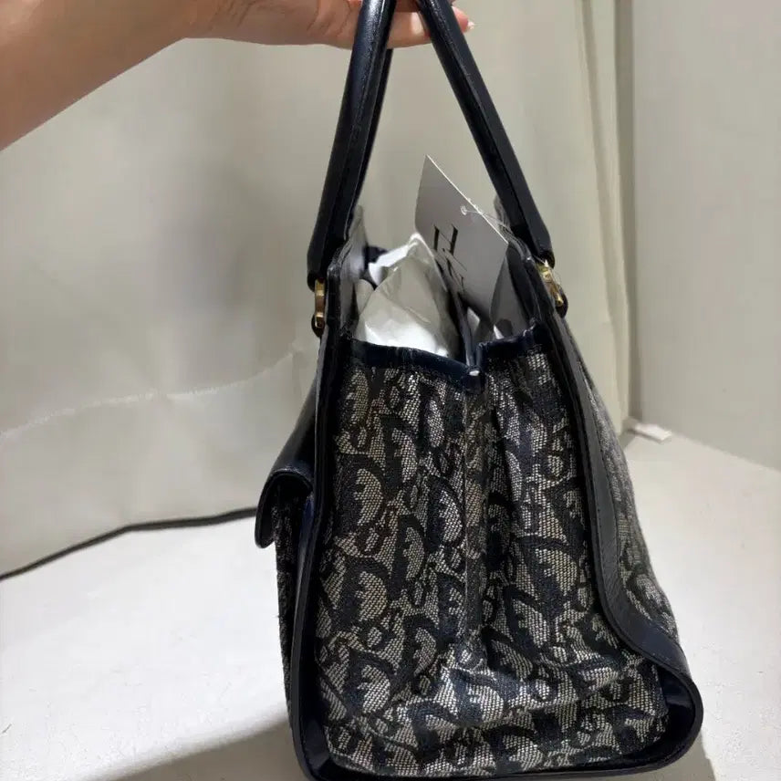[BUNJANG] Dior Oblique Dot Tote Bag / 디올 오블리크 도트백