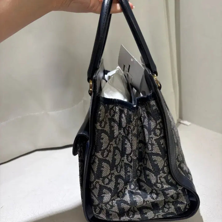[BUNJANG] Dior Oblique Dot Tote Bag / 디올 오블리크 도트백