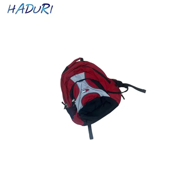 [BUNJANG] Tommy Hilfiger 90s Center Logo Red Backpack / 타미힐피거 90s 센터로고 레드백팩