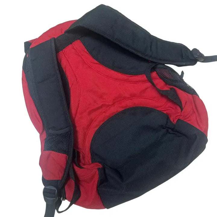 [BUNJANG] Tommy Hilfiger 90s Center Logo Red Backpack / 타미힐피거 90s 센터로고 레드백팩