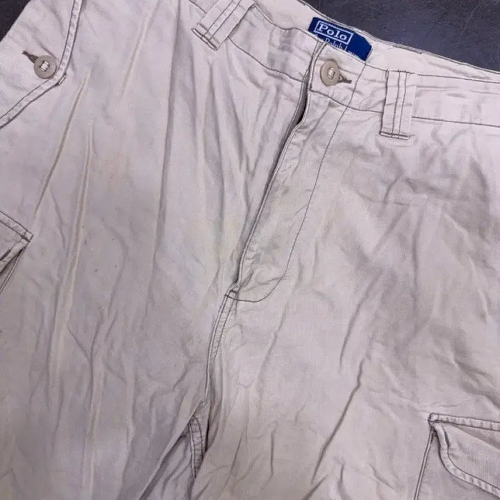 [BUNJANG] Polo Ralph Lauren Bermuda Cargo Shorts Sand Beige 30 / 폴로 랄프로렌 버뮤다 카고팬츠 반바지 샌드 베이지 30