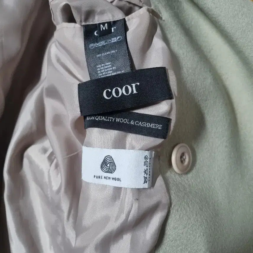 [BUNJANG] Coore MTR Oversized Double Coat Mocha M / 쿠어 mtr 오버핏 더블코트 모카 m