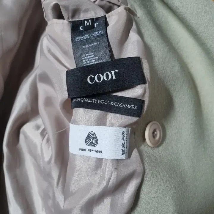 [BUNJANG] Coore MTR Oversized Double Coat Mocha M / 쿠어 mtr 오버핏 더블코트 모카 m