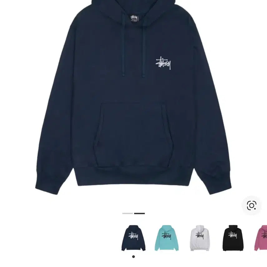 [BUNJANG] Stussy Hoodie M Navy / 스투시 후드티 M 네이비