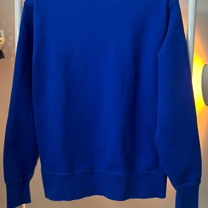 [BUNJANG] Champion Blue Logo Sweatshirt / 챔피온 블루 로고 맨투맨 티셔츠
