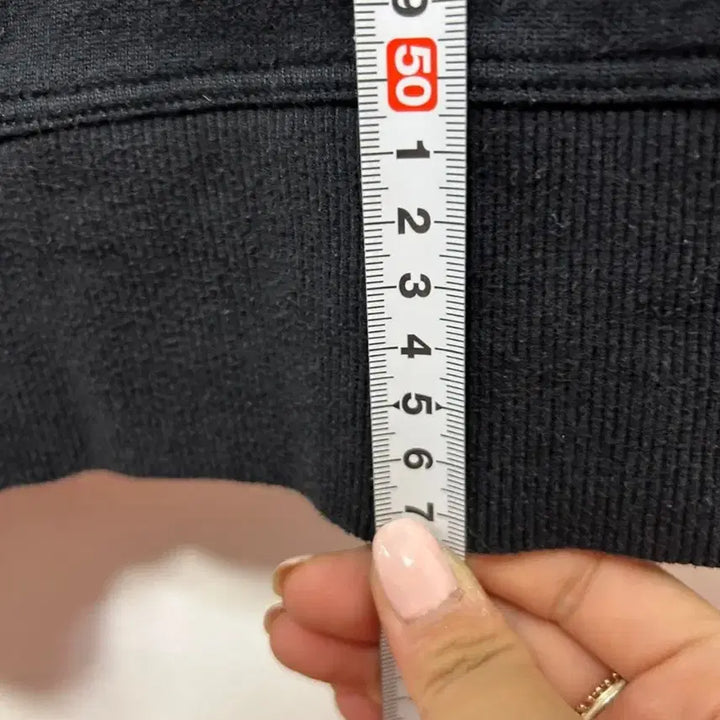 [SOLD OUT] DKNY 블랙 로고 후드집업 XS