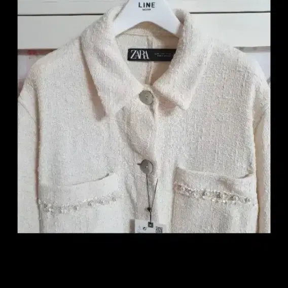 [BUNJANG] Zara Tweed Jacket (55-66) - New / 자라 트위드자켓/55-66 새상품