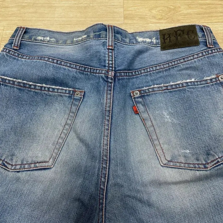 [BUNJANG] HeritageFloss Washed Denim Jeans / 헤리티지플로스 워싱진