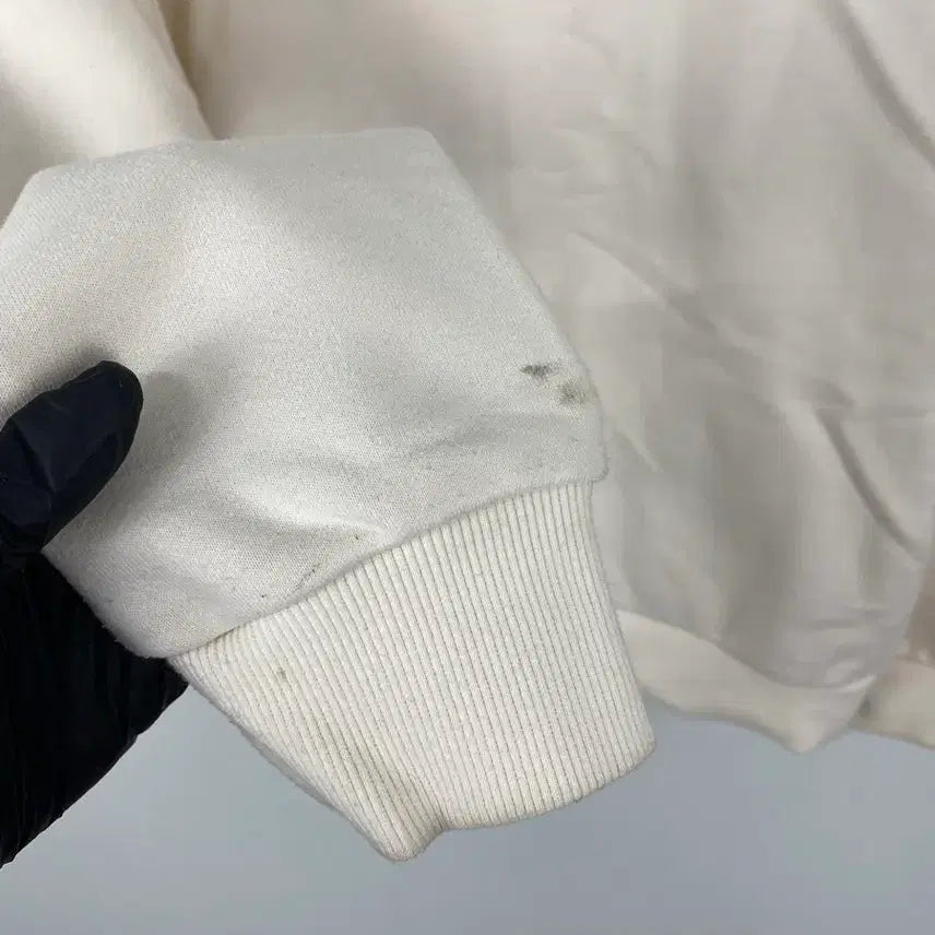 [BUNJANG] Jeep Hooded Zip-up Ivory L / 지프 Jeep 후드집업 아이보리 L