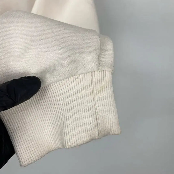 [BUNJANG] Jeep Hooded Zip-up Ivory L / 지프 Jeep 후드집업 아이보리 L