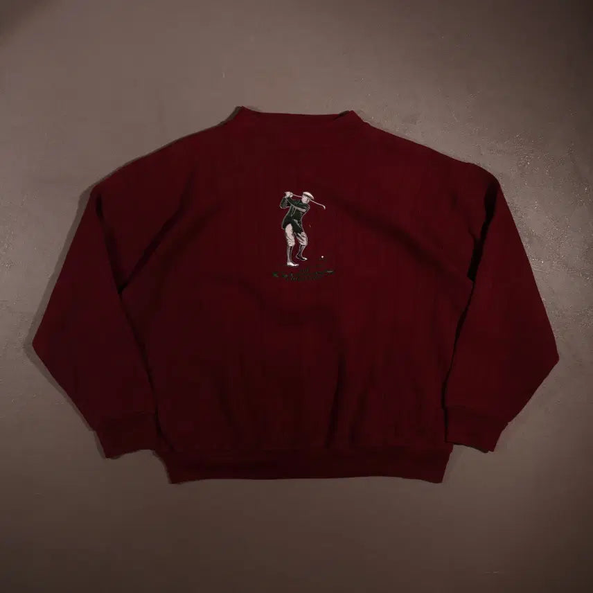 [SOLD OUT] 90s USA 자수 스웻셔츠 C390